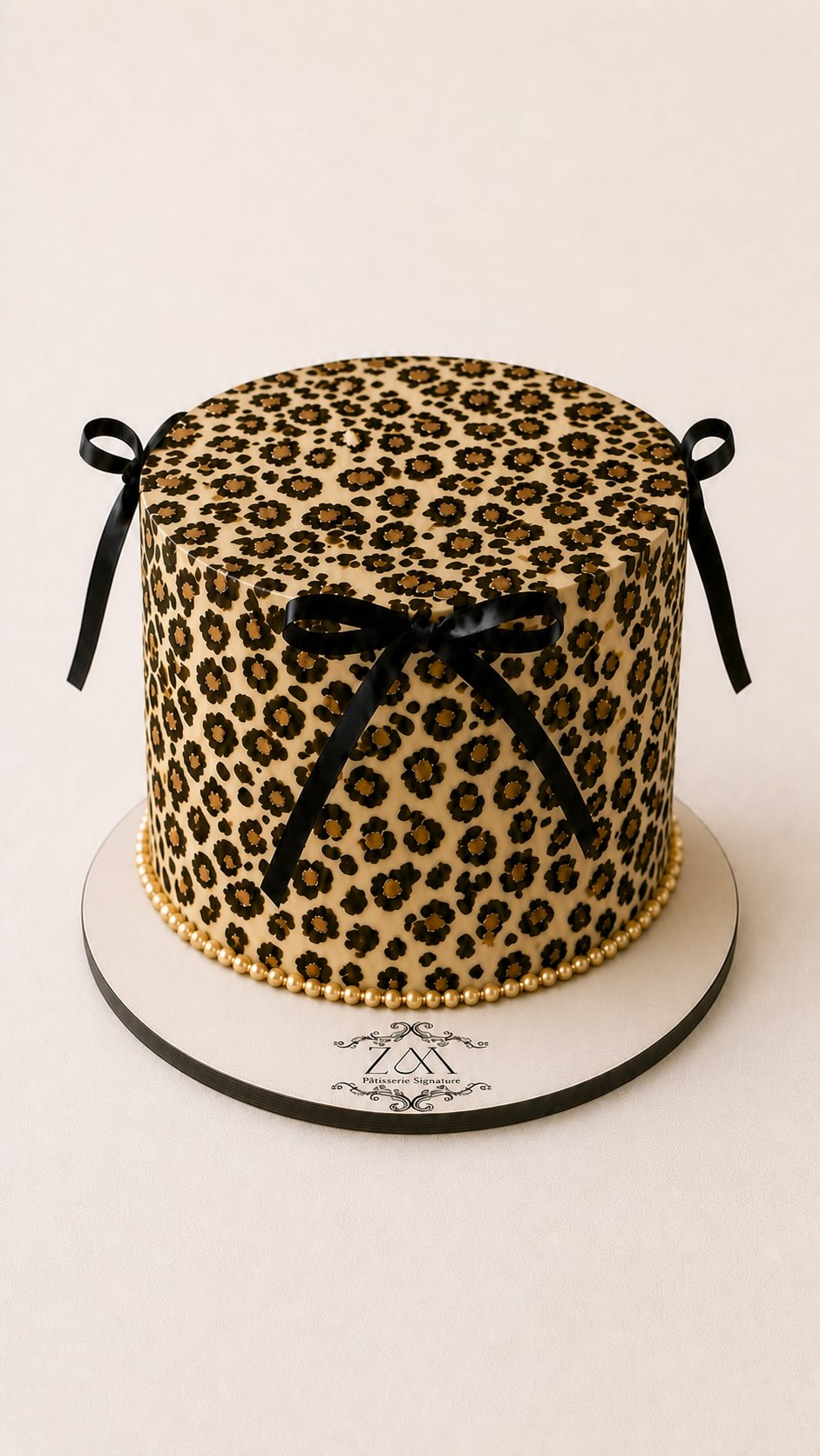 Gâteau léopard sur mesure